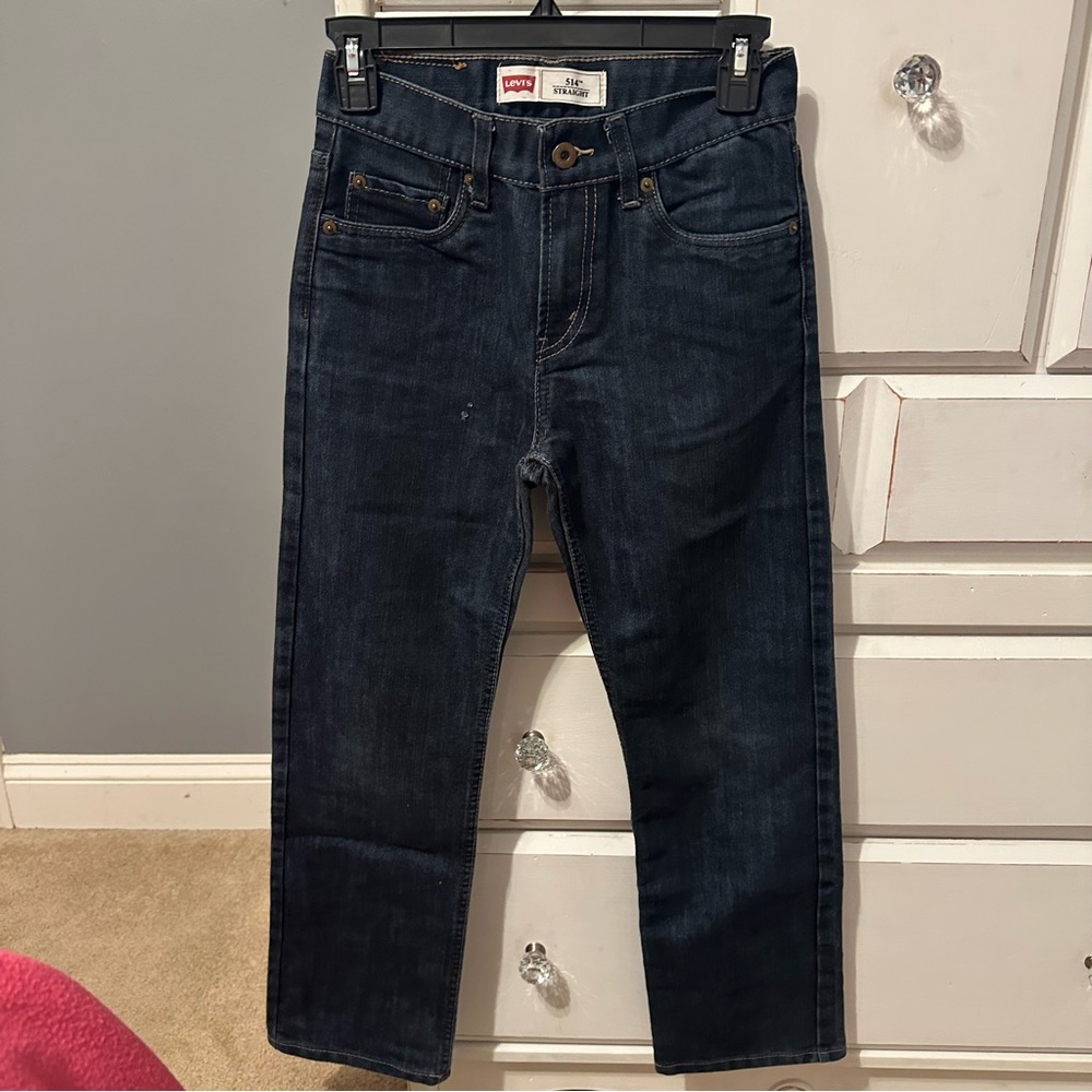 Levi's Men's Deep Indigo Straight Jeans